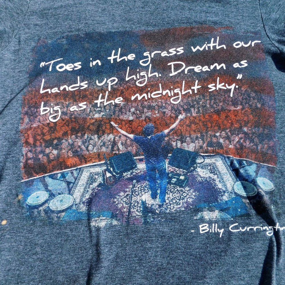 Billy Currington concert tee shirt, Poly/cotton, Small, We Rule The World